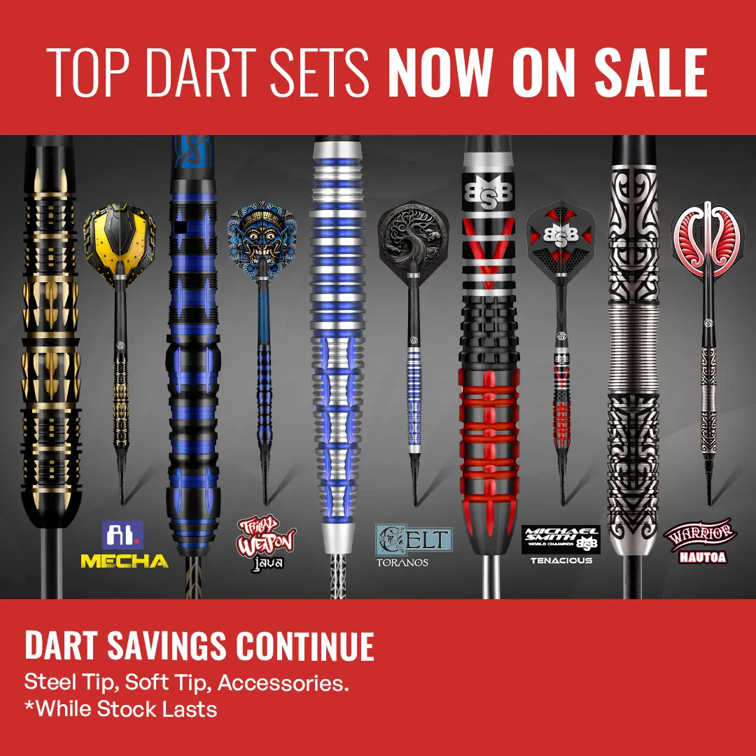 Zen Dojo Steel Tip Dart Set-80% Tungsten Barrels | Shot Darts